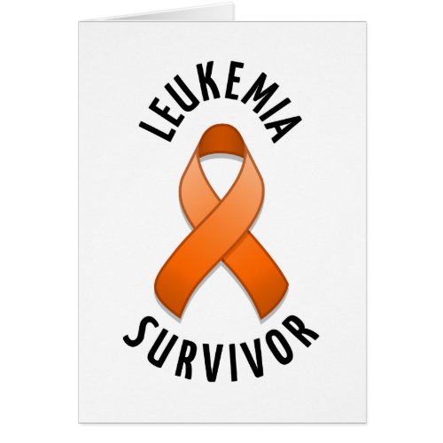 Leukemia Survivor Card