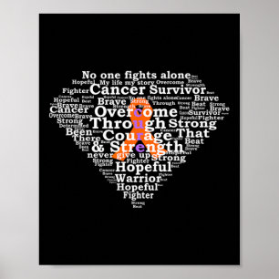 Leukemia Survivor Superhero  Poster
