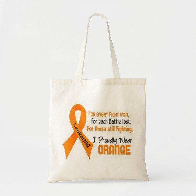 Leukemia Tote Bag (Front)