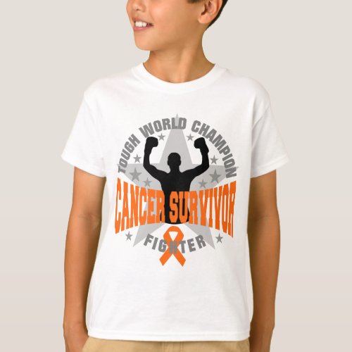 Leukemia Tough World Champion Survivor T_Shirt