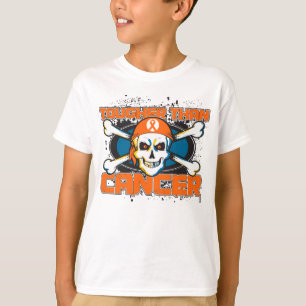 Leukemia Tougher Than Cancer Skull T-Shirt