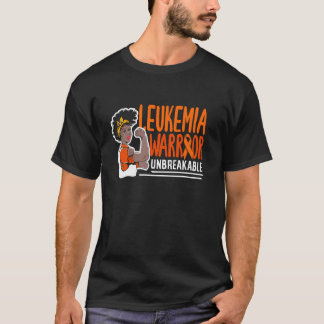 Leukemia Warrior Unbreakable Awareness T-Shirt