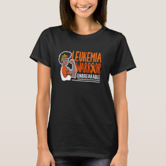 Leukemia Warrior Unbreakable Awareness T-Shirt
