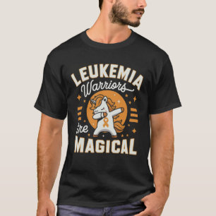 Leukemia Warriors Are Magical Unicorn Leukemia Awa T-Shirt