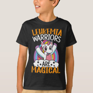 Leukemia Warriors Are Magical Unicorn Leukemia Awa T-Shirt