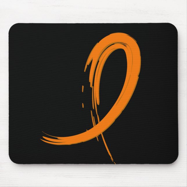 Leukemia's Orange Ribbon A4 Mouse Pad (Front)