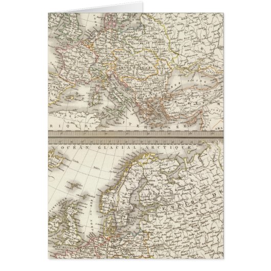 L'Europe 1789, 1813 Cards (Front)