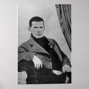 Lev Nikolaevich Tolstoy  as a student Poster