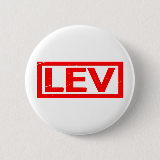 Lev Stamp Button (Front)