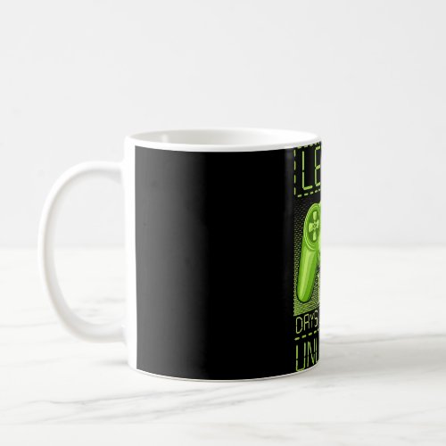 Level 100 Days Of School Completed Gamer 100th Day Coffee Mug
