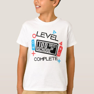 Level 100 Days of School Completed  T-Shirt