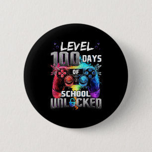 Level 100 Days Of School Unlocked Boys 100th Day O Button