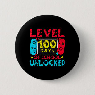 Level 100 Days Of School Unlocked Boys 100th Day O Button