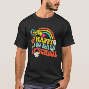 Level 100 Days Of School Unlocked Game Gamer 100th T-Shirt