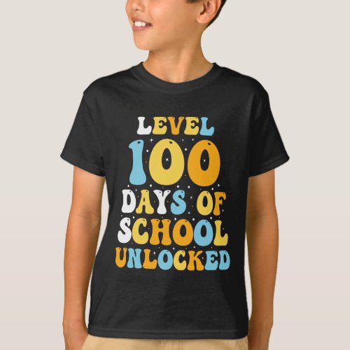 level 100th day of school unlocked T_Shirt