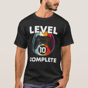 Level 10 Complete 10Th Year Anniversary Wedding Gi T-Shirt