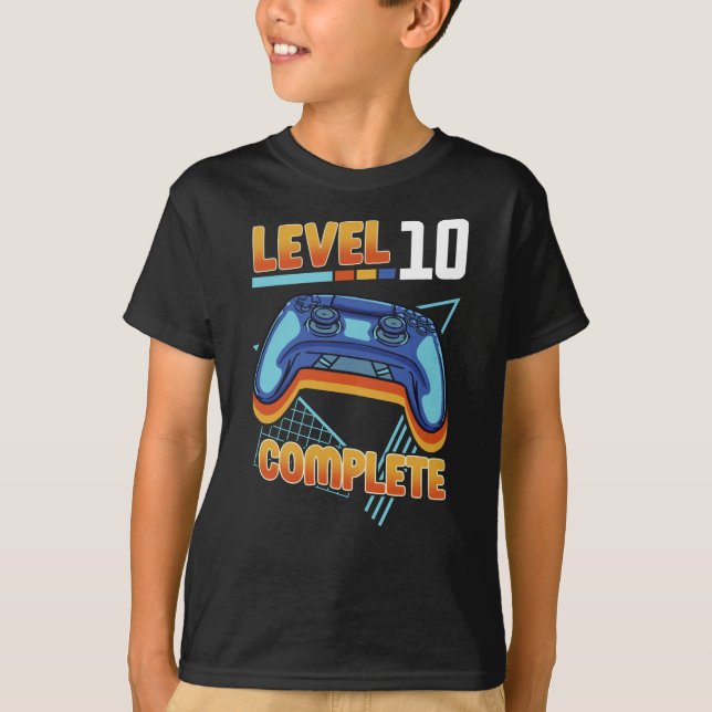 Level 10 Complete - Gift T-Shirt (Front)