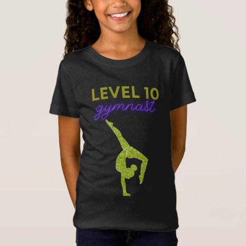 Level 10 Gymnast Going For Gold T_Shirt