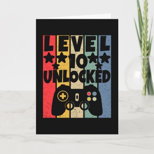 Level 10 Unlocked Card