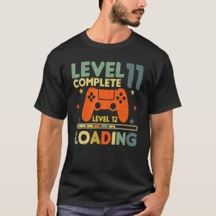 Level 11 Complete Level 12 Loading 11th Birthday V T-Shirt
