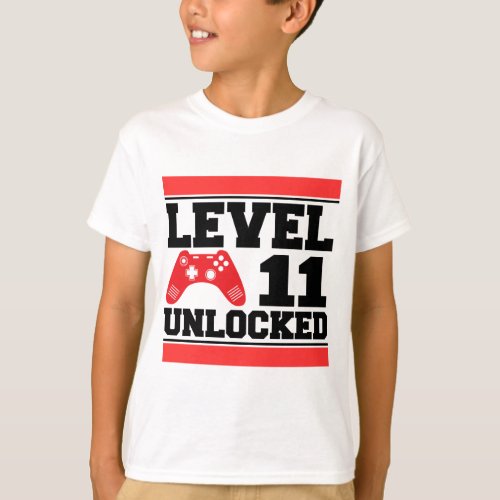 Level 11 Unlocked T_Shirt