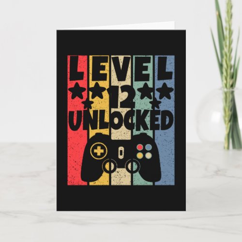 Level 12 Unlocked Card