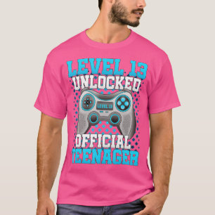 Level 13 Unlocked  13th Video  Birthday Gift  (131 T-Shirt