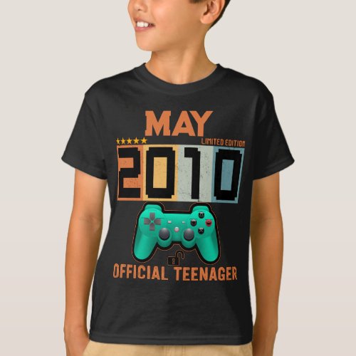 Level 13 Unlocked Official Teenager 2010_Birthday T_Shirt