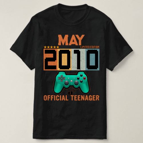 Level 13 Unlocked Official Teenager 2010_Birthday T_Shirt