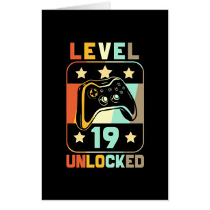Level 19 Unlocked Card