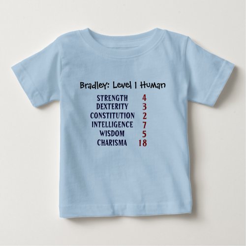 Level 1 Human Baby T_Shirt