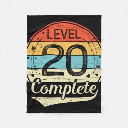 Level 20 Complete Retro 20th Wedding Anniversary T