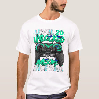 Level 20 Unlocked Awesome T-Shirt