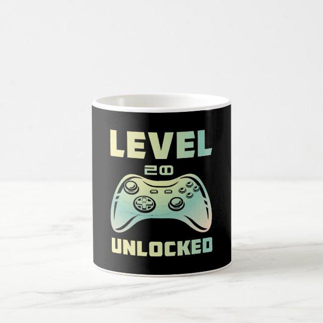 level 20 unlocked coffee mug (Center)