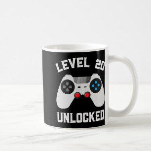 Level 20 Unlocked Funny 20th Wedding Anniversary C Coffee Mug