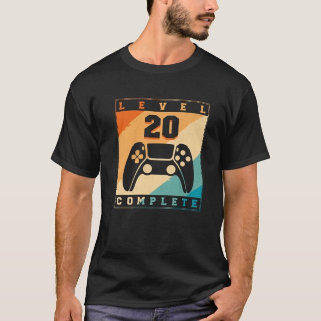 Level 20 Unlocked T-Shirt (Front)