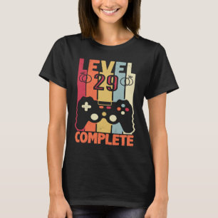 Level 29 Complete Vintage retro 29th Wedding Anniv T-Shirt