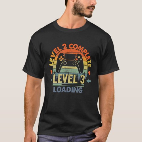 Level 2 Complete 2 Anniversary Gift 2Nd Wedding An T_Shirt