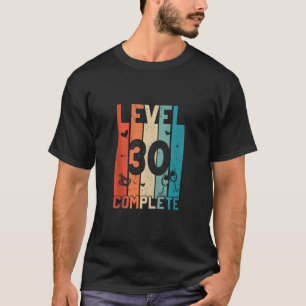 Level 30th Complete 30 Year Anniversary Retro Coup T-Shirt