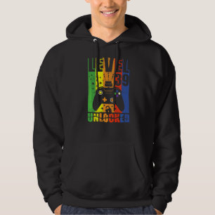 Level 39 Unlocked Birthday Level Up 39th Birthday Hoodie