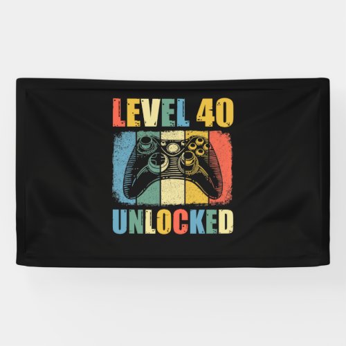 Level 40 unlocked banner