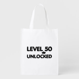 Level 50 unlocked - I’m Not 50 Grocery Bag