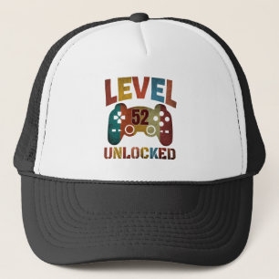 LEVEL 52 UNLOCKED TRUCKER HAT