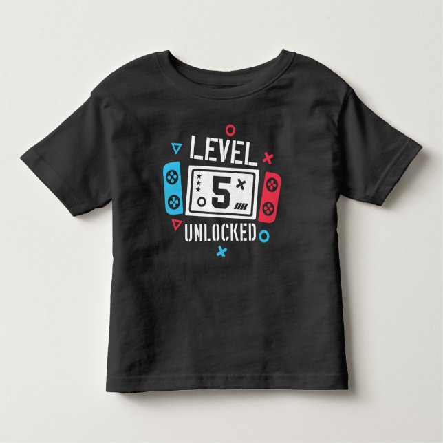 Level 5 Unlocked Shirt Gamer (Front)
