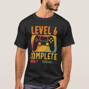Level 6 Complete 6 Anniversary Funny 6Th Wedding A T-Shirt
