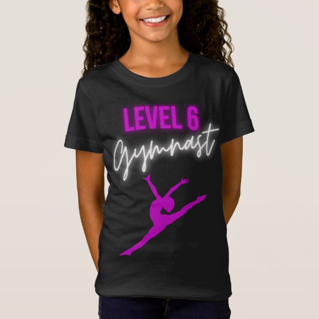 Level 6 Gymnast T-Shirt (Front)