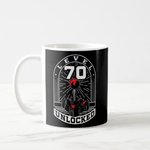 Level 70 Unlocked _ Gaming 70Th Coffee Mug