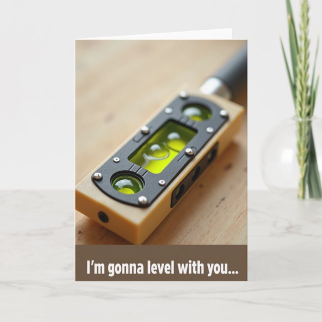 Level Best Fathers Day Card (Front)
