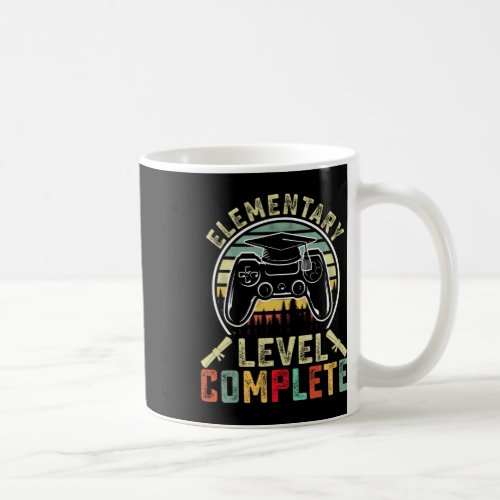 Level Complete Gamer Elementary Graduation Gifts  Coffee Mug