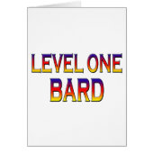 Level one bard (Front)